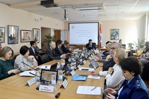 Игорь Сапко представил ежегодный доклад на заседании комитета по социальной политике краевого парламента.
