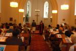 В минувшее воскресенье, 8 июня 2014 года, Татьяна Марголина поздравила пастора и прихожан Евангелическо-Лютеранской церкви Святой Марии со 150-летием церкви.