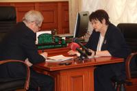 18 марта 2015 года Татьяна Марголина представила Ежегодный доклад за 2014 год губернатору Пермского края Виктору Басаргину.