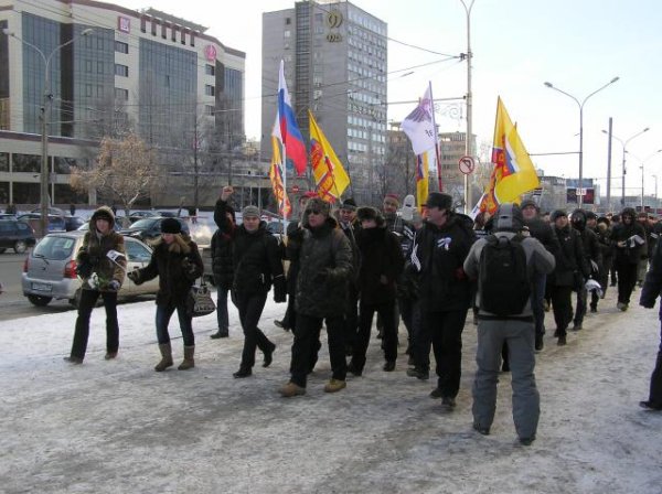 Митинг 04 февраля 2012 "За честные выборы" г.Пермь