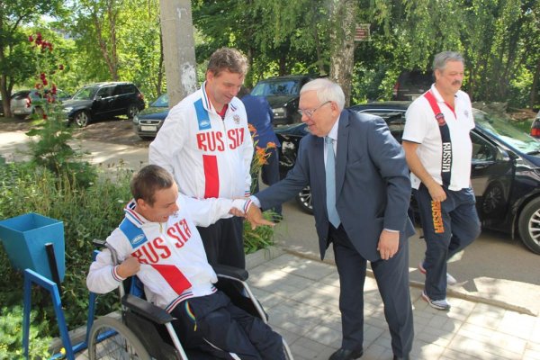 Встреча Владимира Лукина с паралимпийцами Пермского края