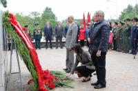 Руководитель аппарата краевого омбудсмана Канстанция Викуленко приняла участие в церемонии возложения венков и цветов, посвященной Дню памяти и скорби 22 июня