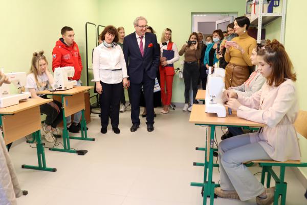 В «Уральском подворье» открыта новая швейная мастерская.