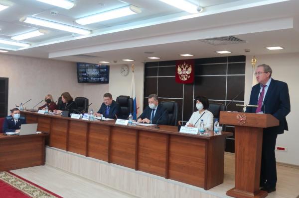 28 января 2022 года, Уполномоченный по правам человека в пермском крае Павел Миков принял участие в заседании президиума пермского краевого суда