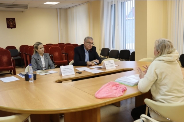 Уполномоченный по правам человека в Пермском крае Игорь Сапко провел личный прием граждан.