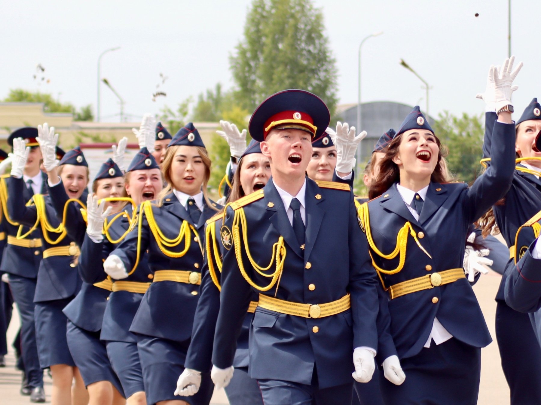 В Перми состоялась церемония выпуска молодых офицеров из Пермского института ФСИН России